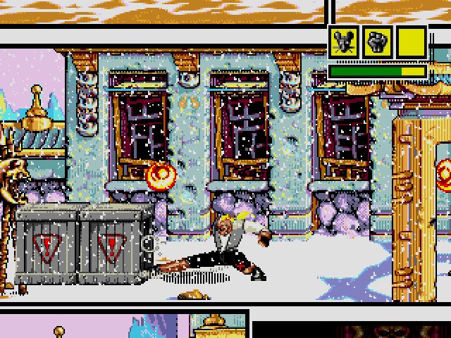 Comix Zone screenshot - Episode 2: Welcome to the Temple  Page 1